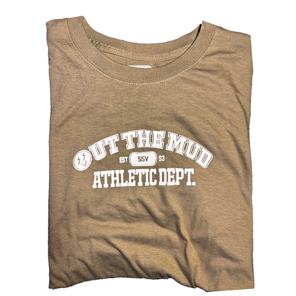 Out the Mud Athletic Department Tee